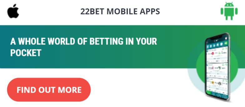 22bet mobile application