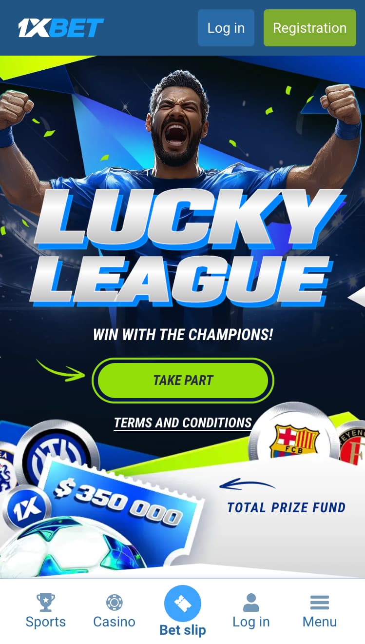Lucky League promo