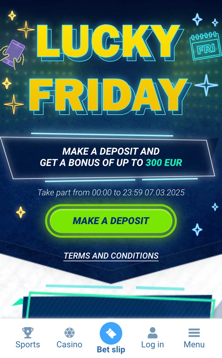 Lucky Friday bonus