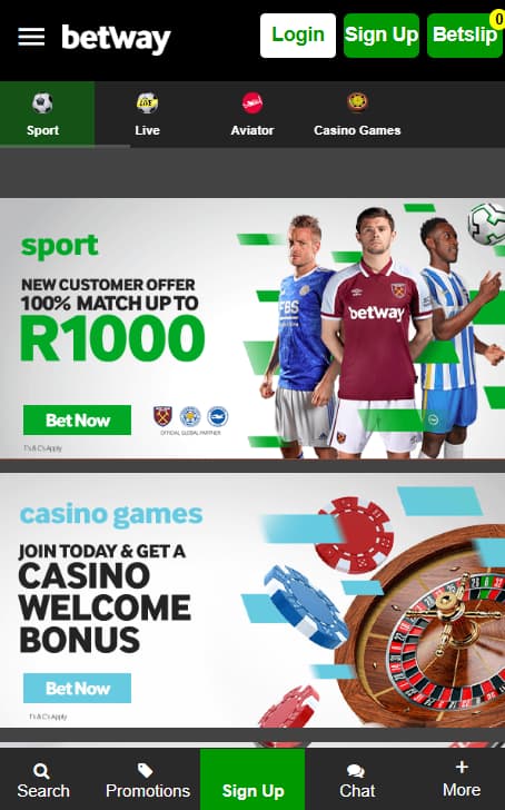 Betway bonuses