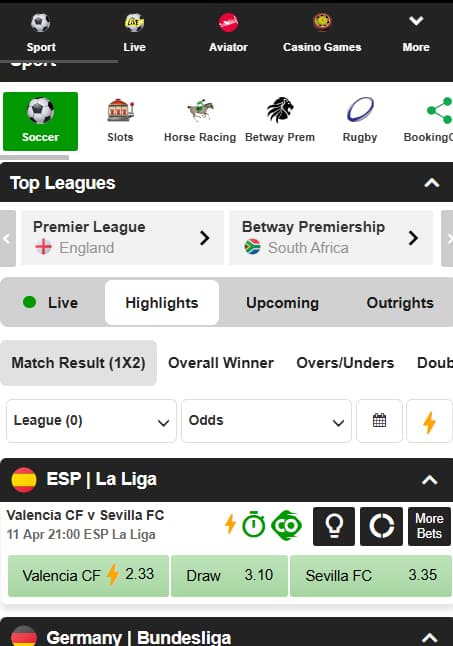 Football betting