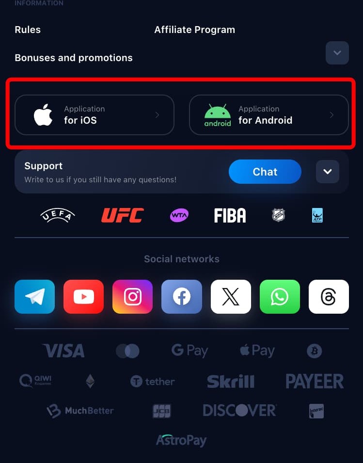 1Win Kenya App Download