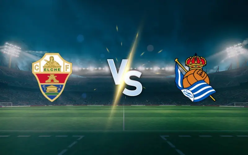 Elche vs Real Sociedad — match preview image