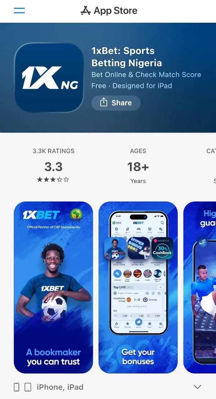 1xbet in App Store