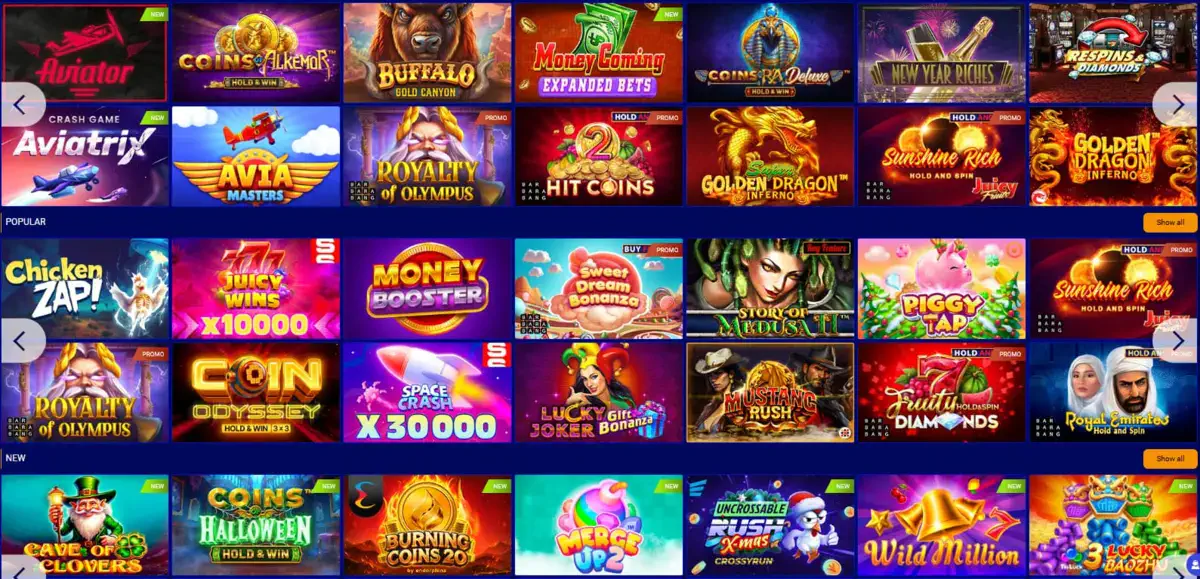 Casino games