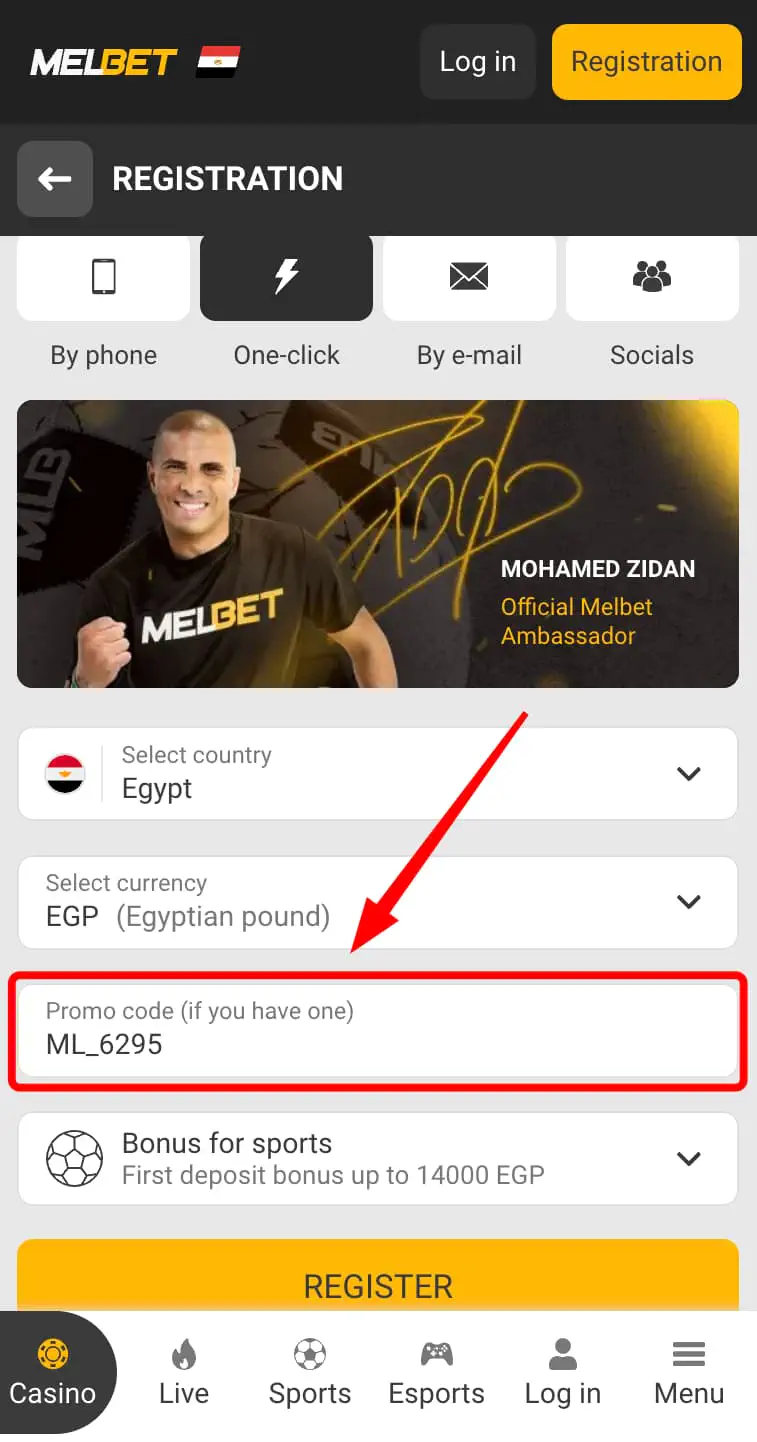 Mrbet promóciós kód aktiválása és bónusz felhasználás képernyőképe