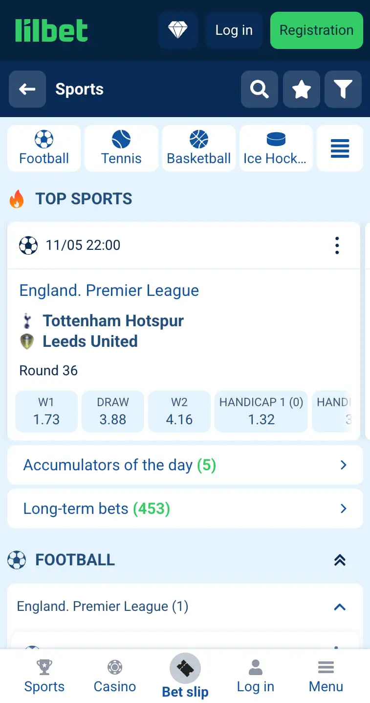 Sports Betting on Lilbet