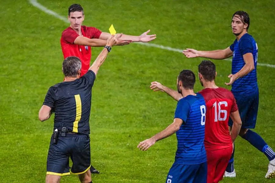 Yellow and Red Cards in Football