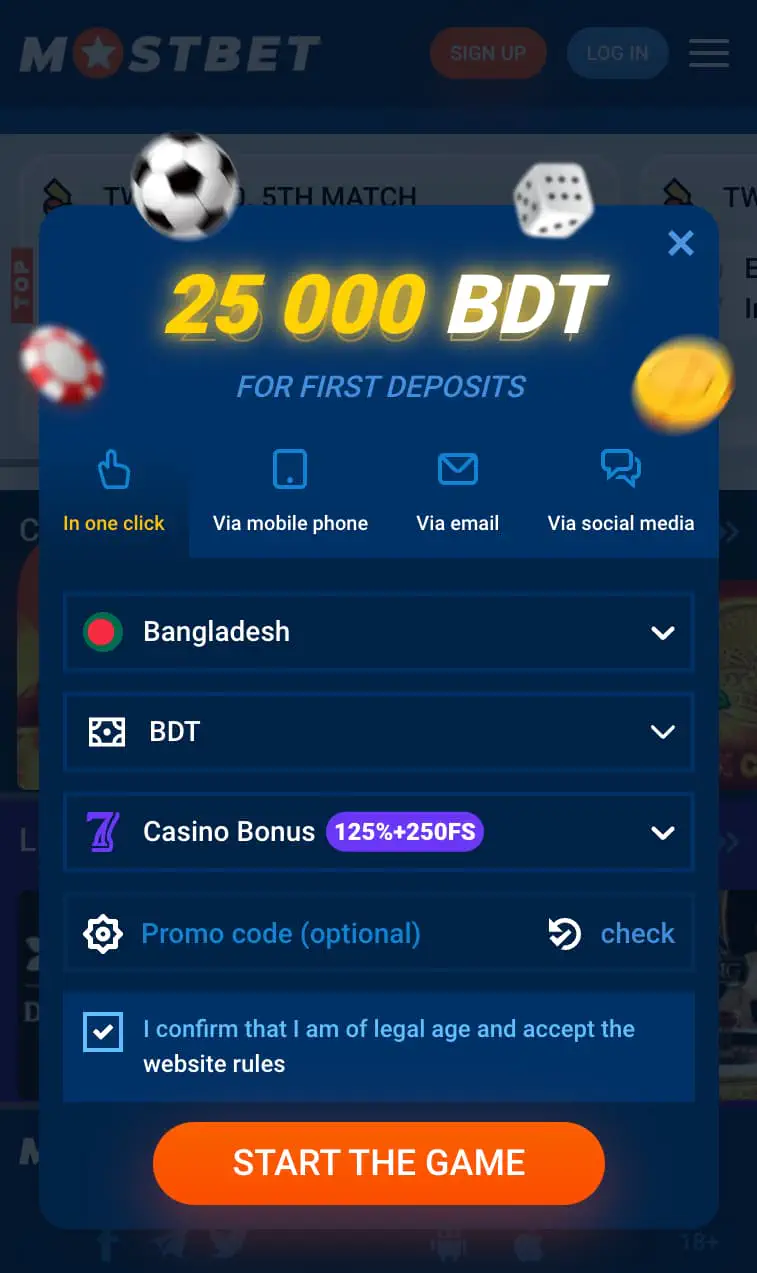 Mostbet App Registration