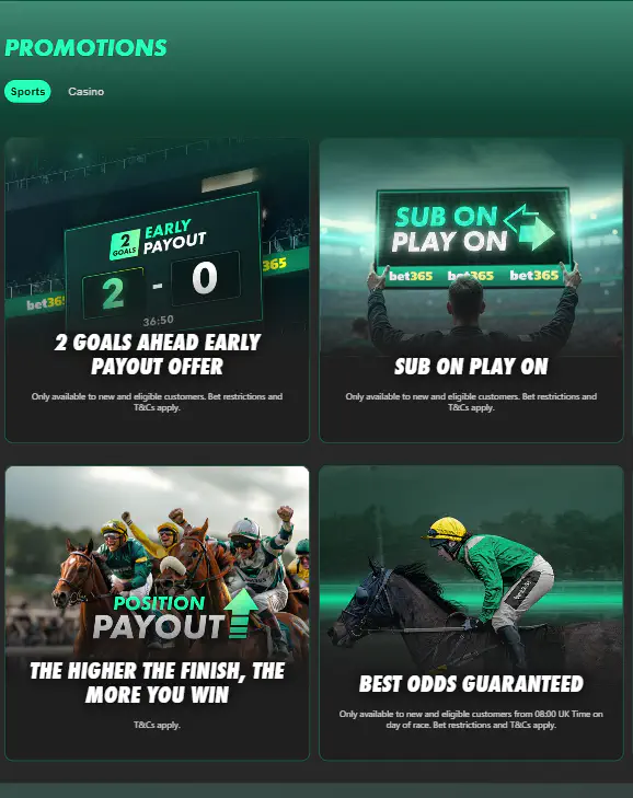 Bet365 promotions