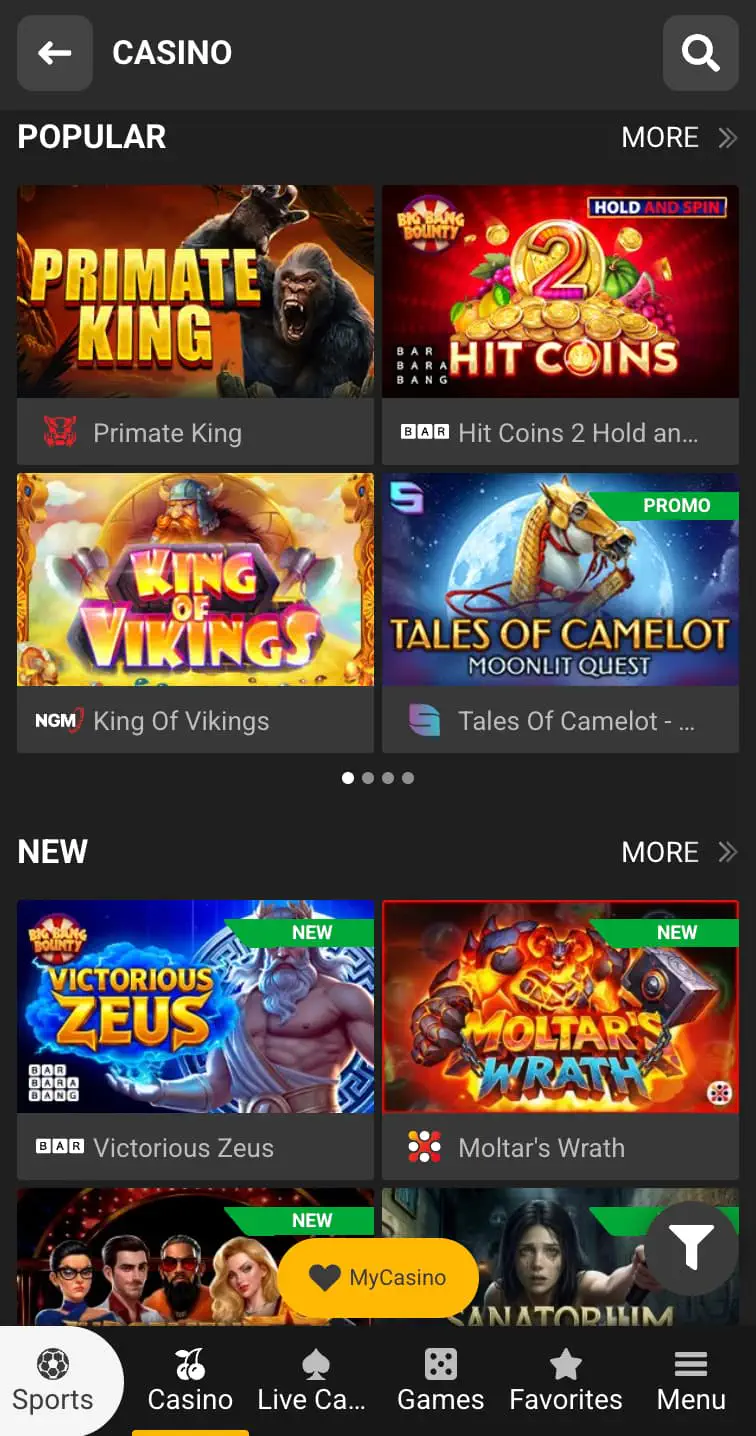 Melbet Casino