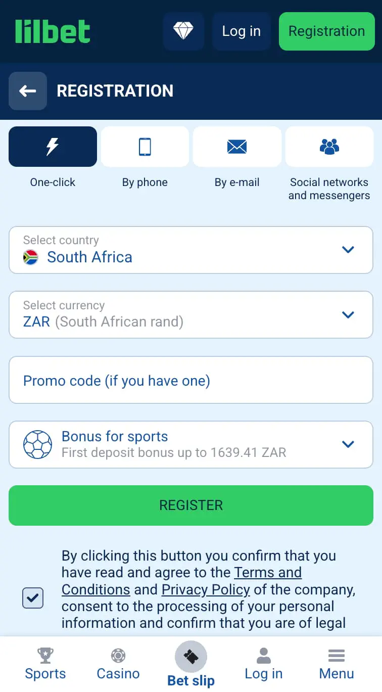 Lilbet registration
