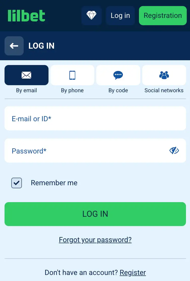 Lilbet log in