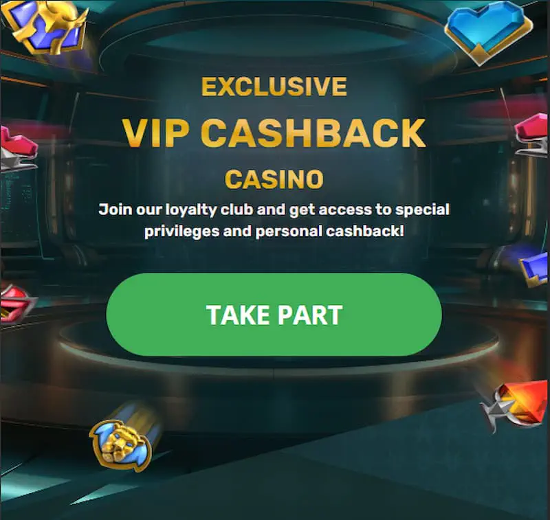 22bet VIP Casino Cashback