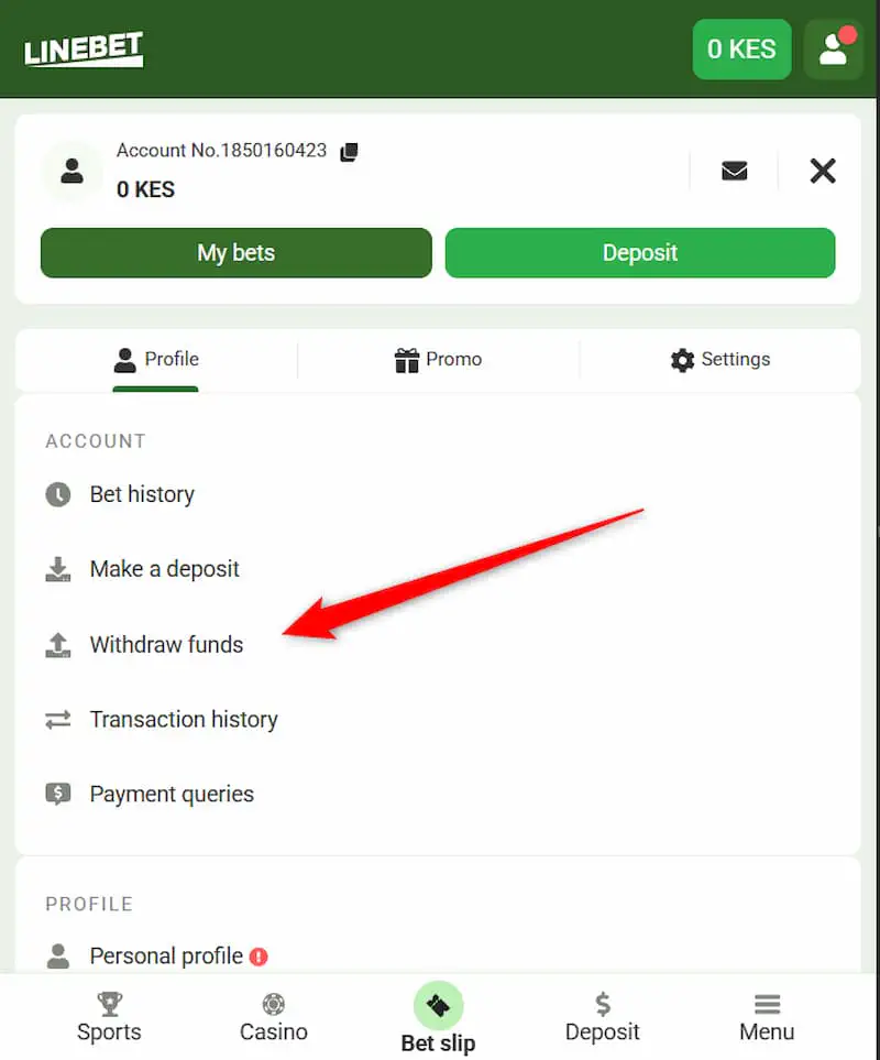 How to Withdraw from Linebet